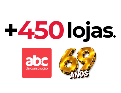 +450 lojas ABC da Construção 69 anos